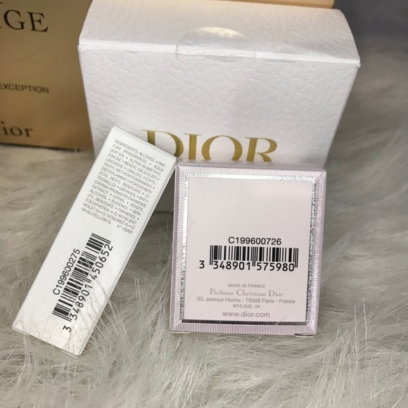 Dior Prestige Exceptional Cotton Pads w/ Perfume & Lip Samples and Dust Bag - Picture 7 of 12